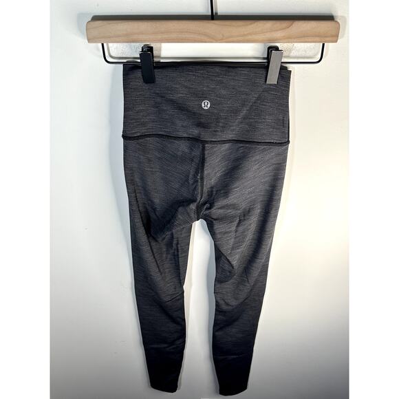 Lululemon Wunder Under High-Rise Tight 28" Size 2 Gray - Picture 3 of 9